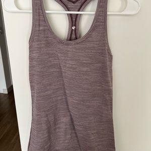 Size 8 Lululemon racer back tank